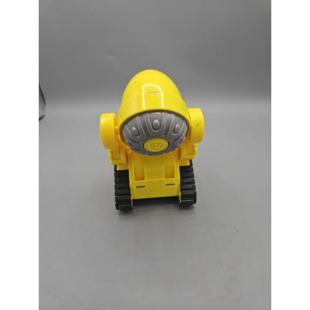 Paw Patrol The Movie Rescue Pups Rubble Figure Deluxe Bulldozer Vehicle Toy